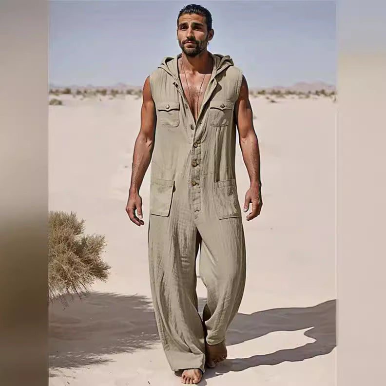 Men's Casual Playsuit