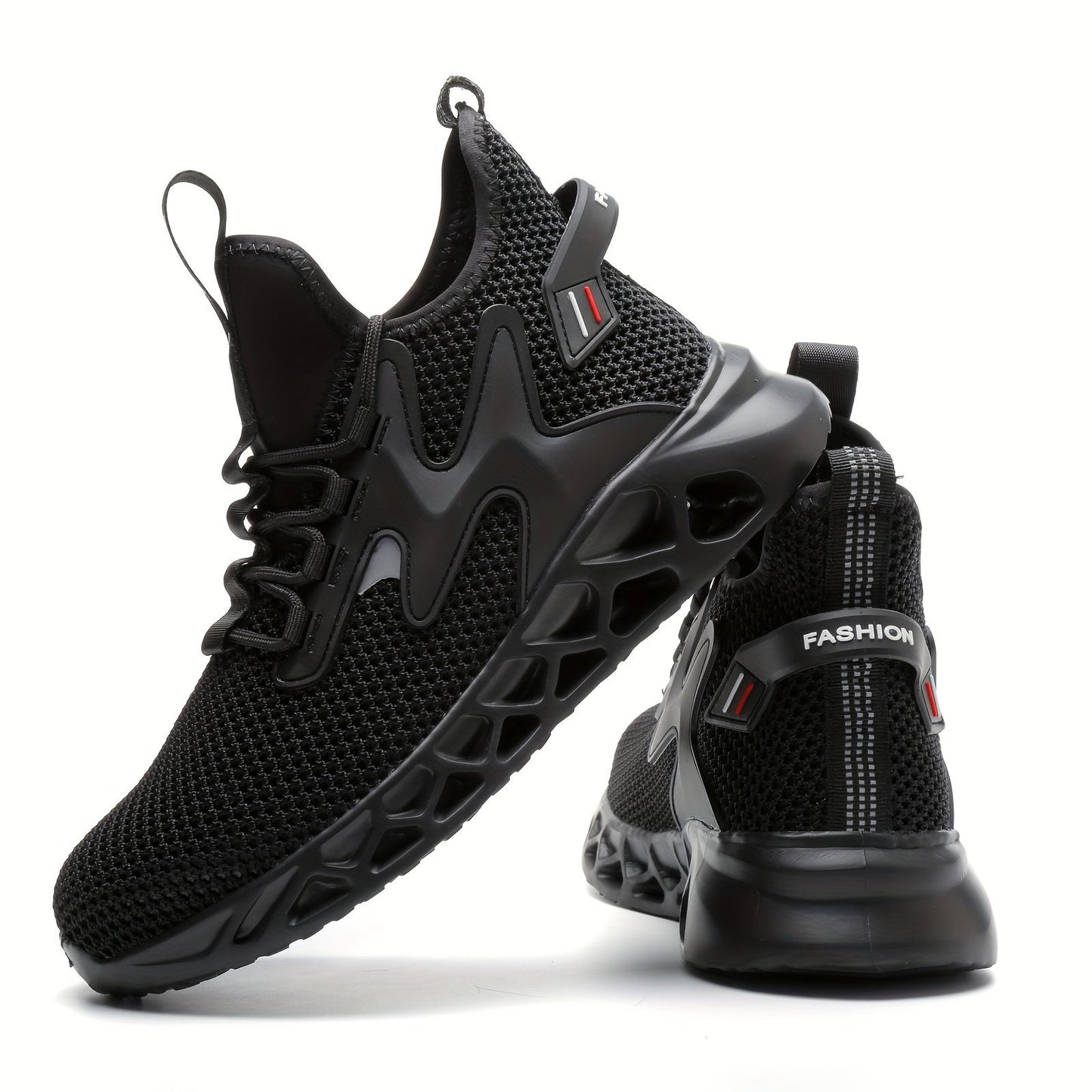 Men's Durable Steel Toe Work Shoes Safety Comfort