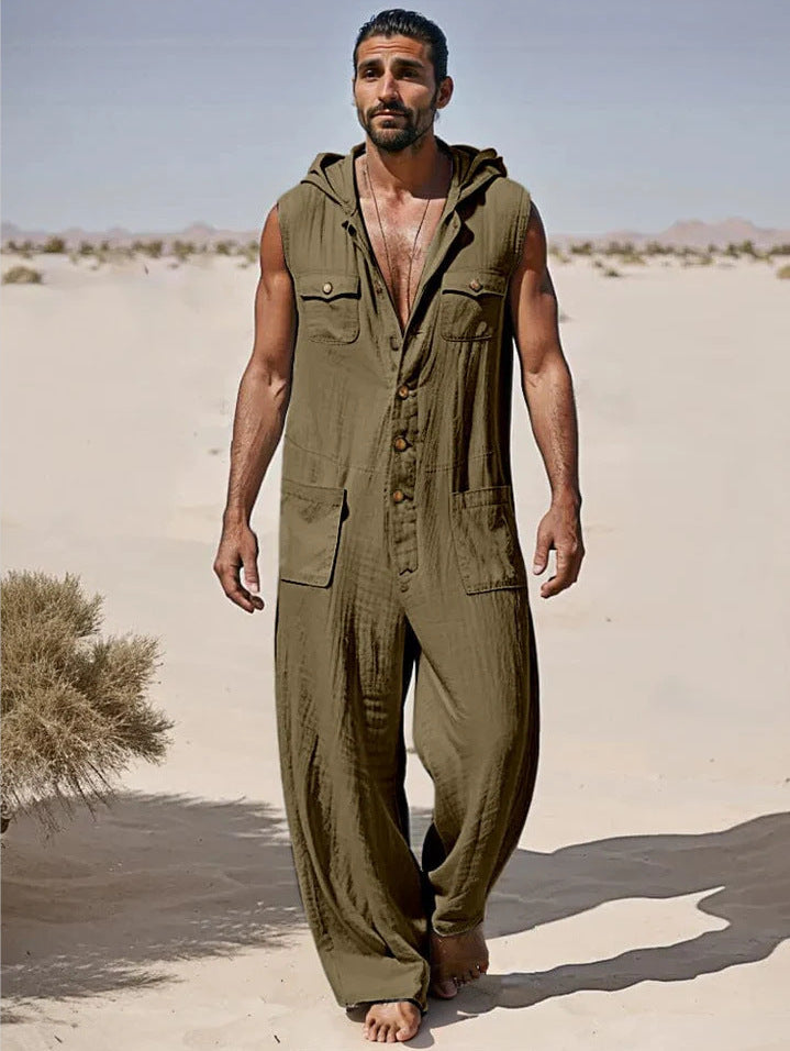 Men's Casual Playsuit