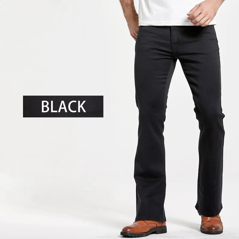 Men's B Cut Denim Slightly Flared
