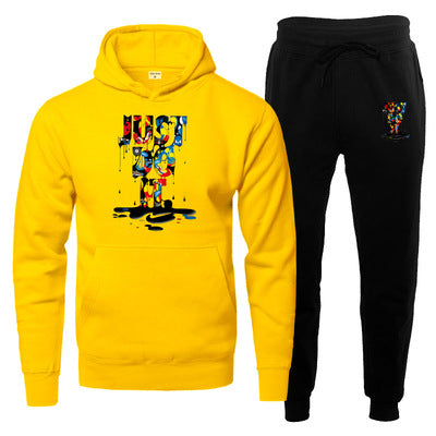 Men's Two Piece Joggers Tracksuit Set