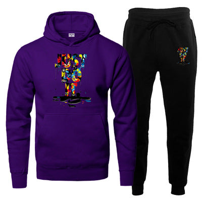 Men's Two Piece Joggers Tracksuit Set