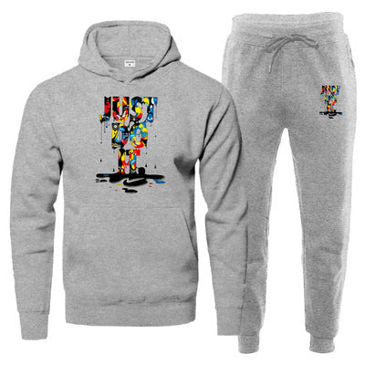 Men's Two Piece Joggers Tracksuit Set
