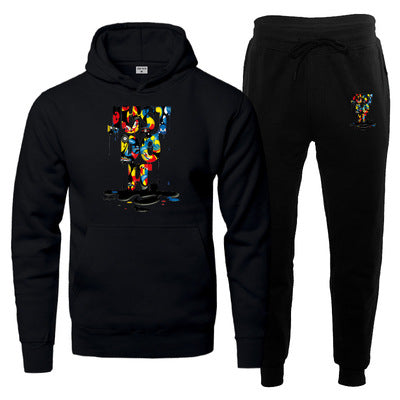 Men's Two Piece Joggers Tracksuit Set