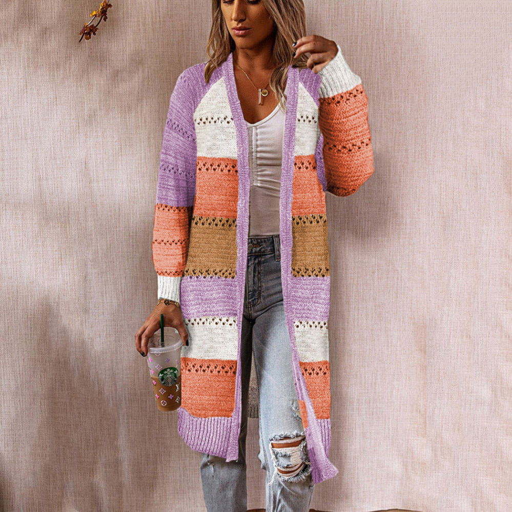 Women Long Sweater Cardigan