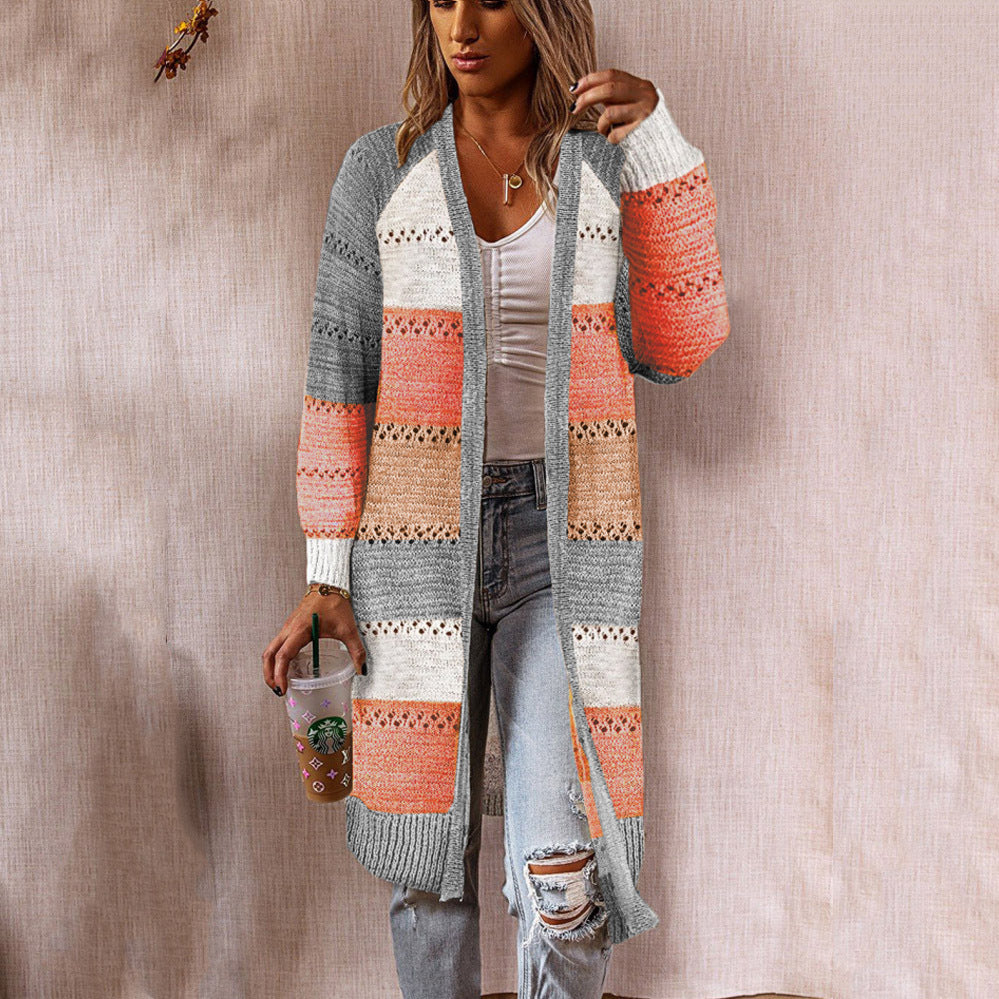 Women Long Sweater Cardigan