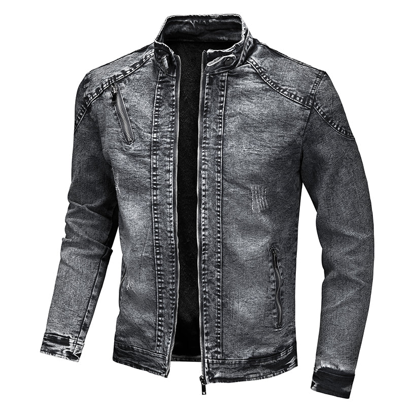 Men's Slim Fit Zip Up Jackets