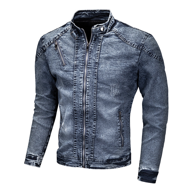 Men's Slim Fit Zip Up Jackets