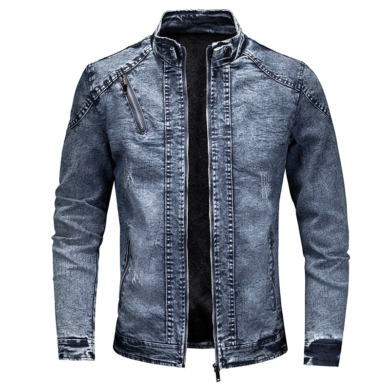 Men's Slim Fit Zip Up Jackets