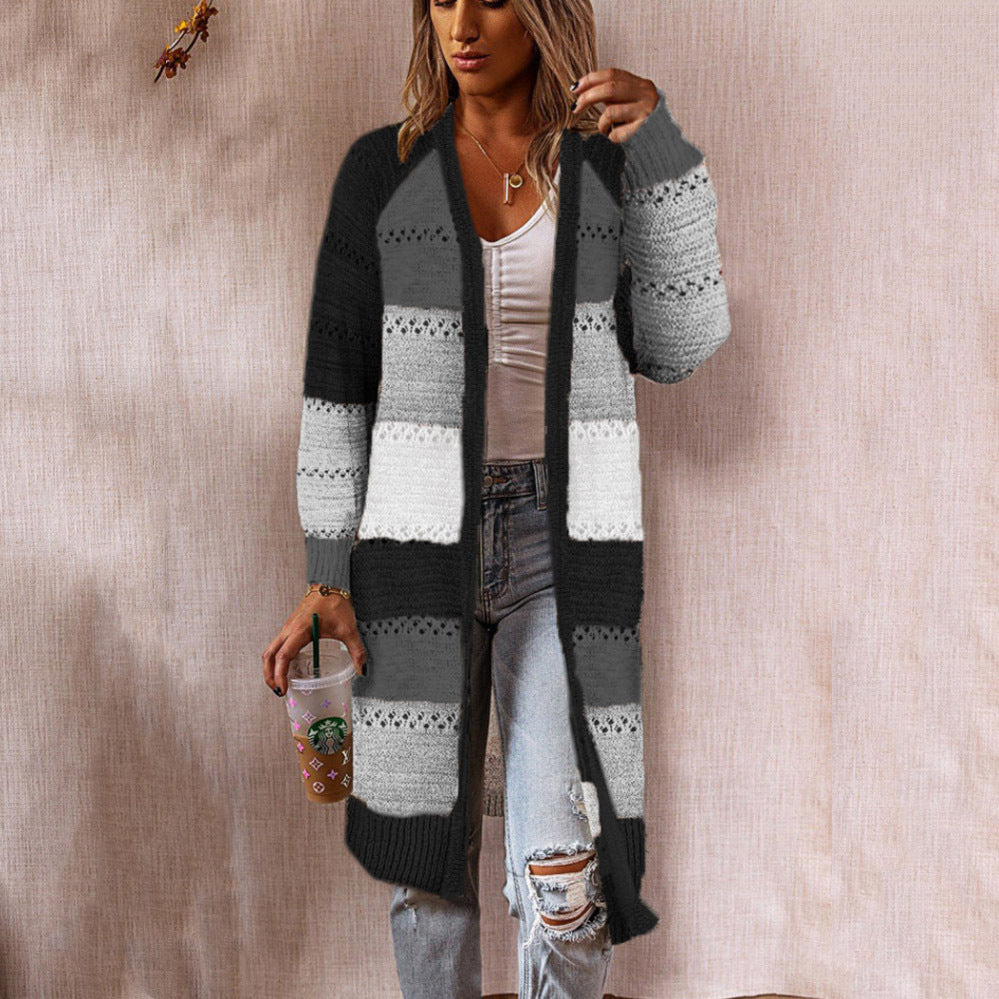 Women Long Sweater Cardigan