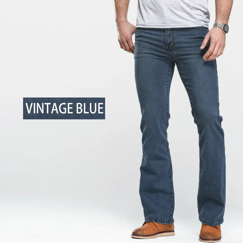 Men's B Cut Denim Slightly Flared