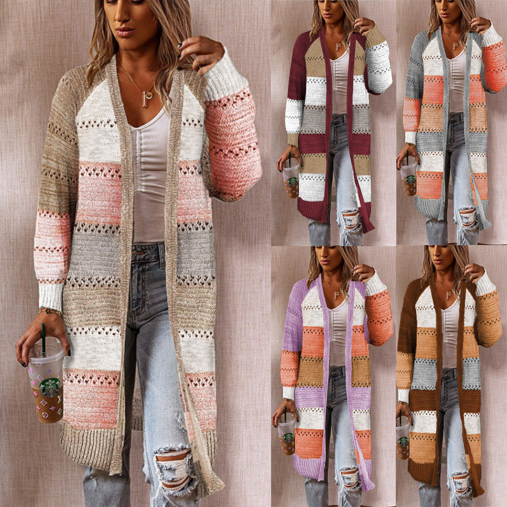 Women Long Sweater Cardigan