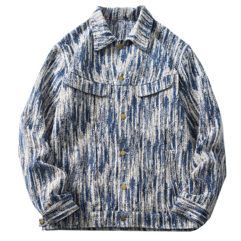 Oversize Washed Jacket Men