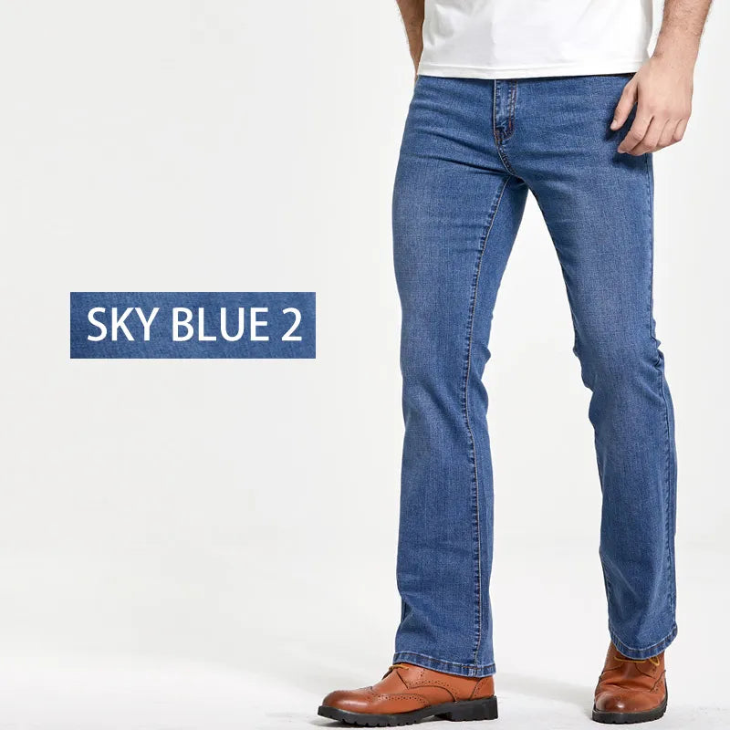 Men's B Cut Denim Slightly Flared