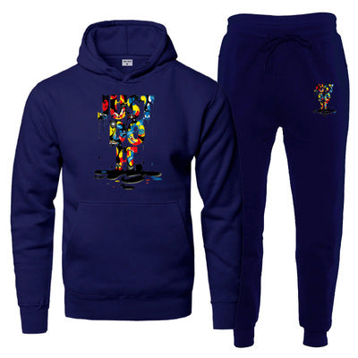 Men's Two Piece Joggers Tracksuit Set