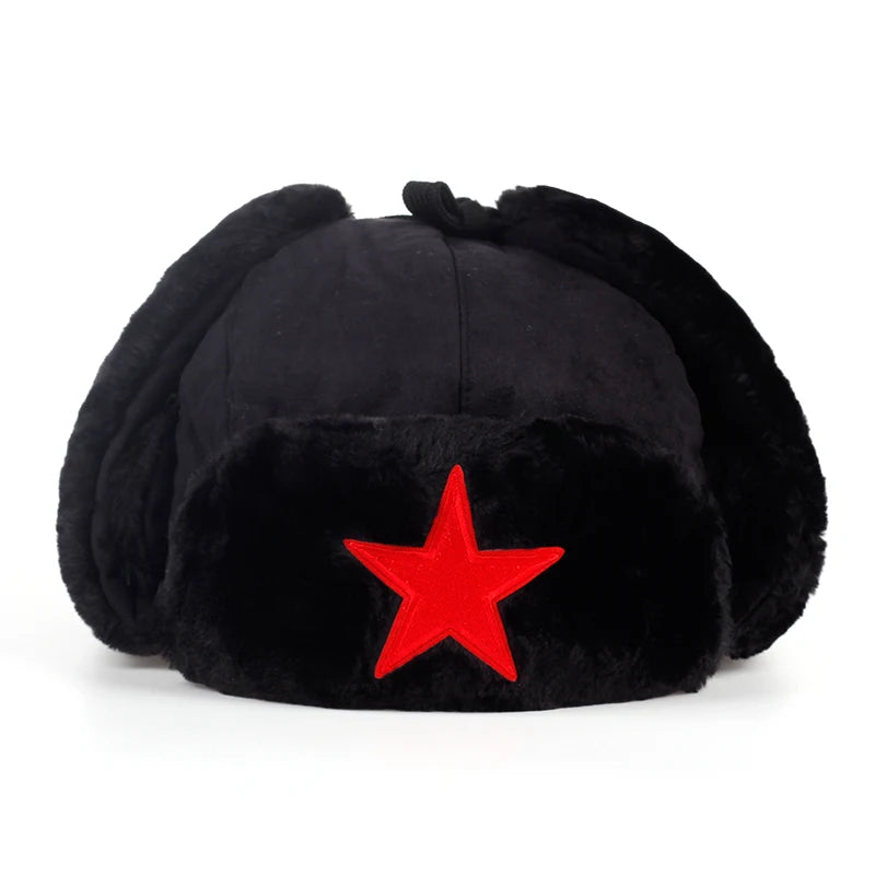 Men's Aviator Outdoor Ear Flaps Bomber Cap