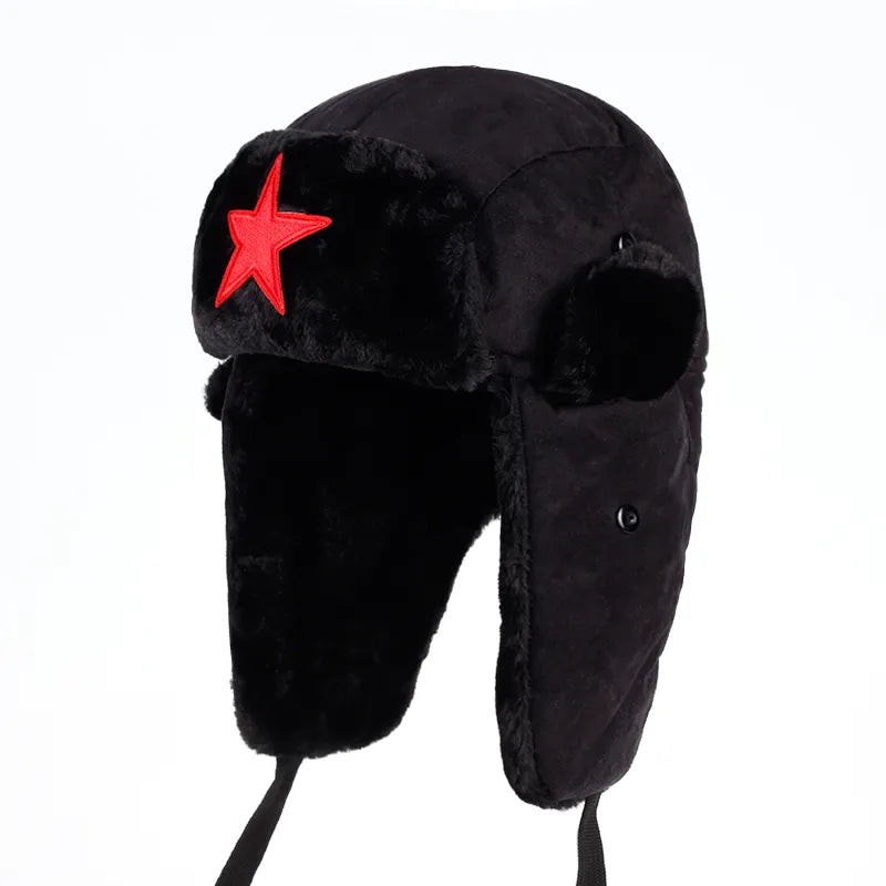 Men's Aviator Outdoor Ear Flaps Bomber Cap