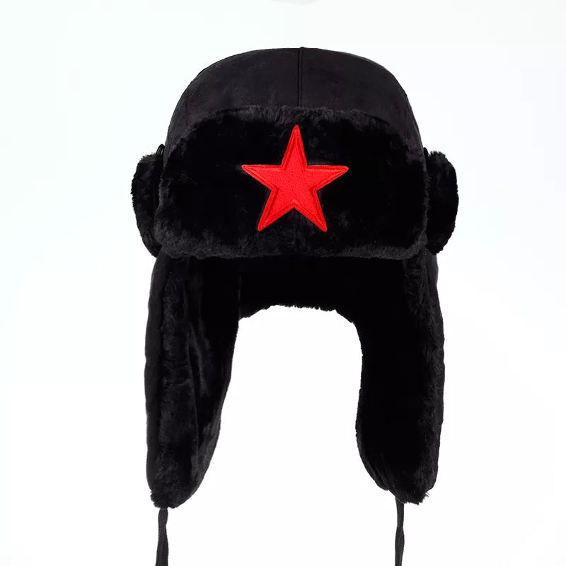 Men's Aviator Outdoor Ear Flaps Bomber Cap