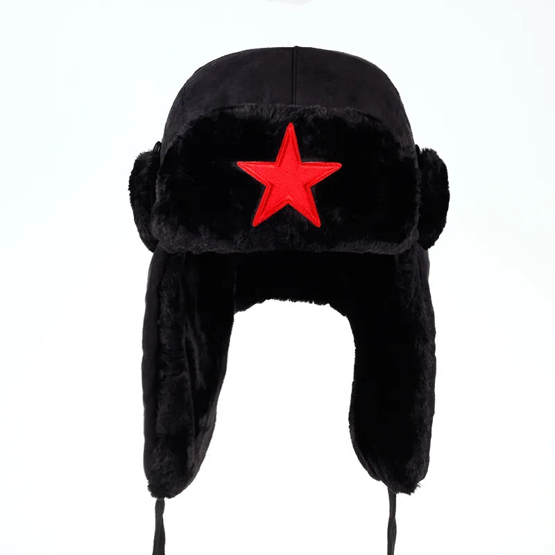 Men's Aviator Outdoor Ear Flaps Bomber Cap