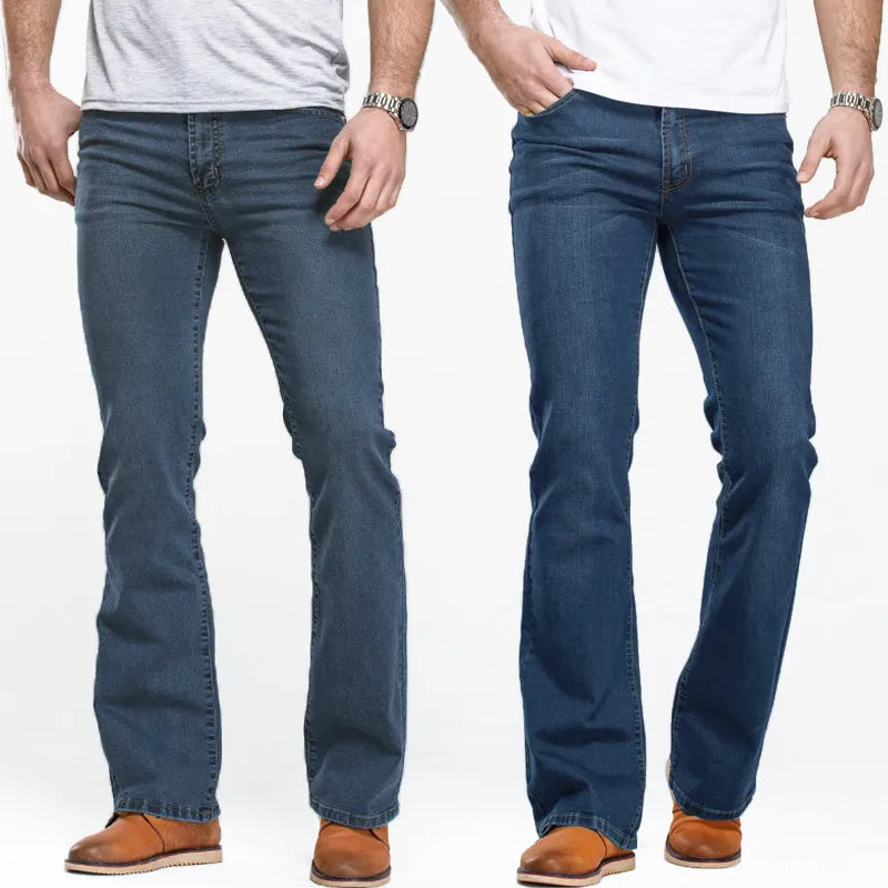 Men's B Cut Denim Slightly Flared