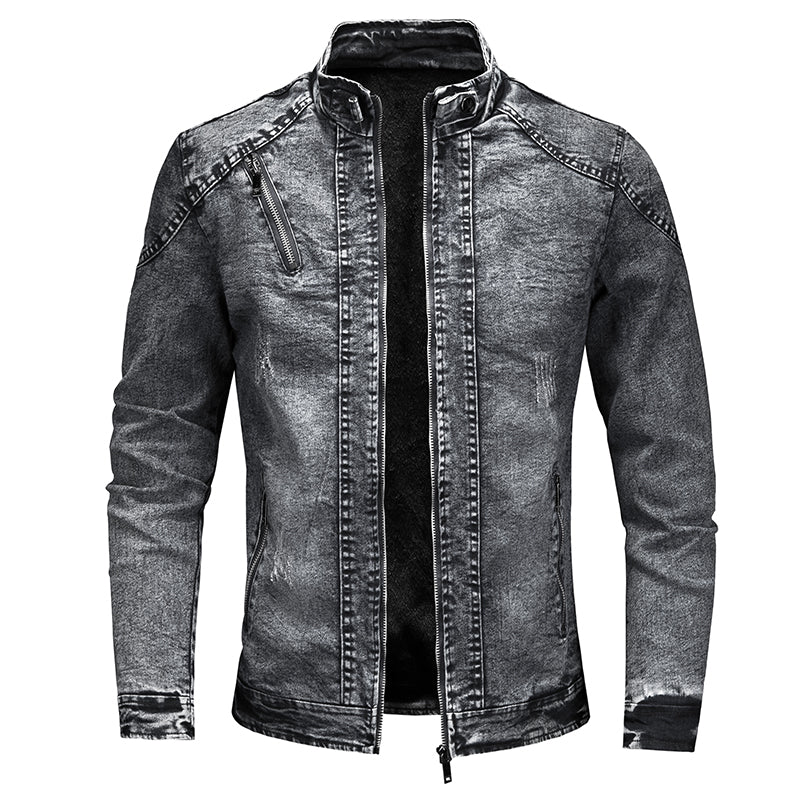 Men's Slim Fit Zip Up Jackets