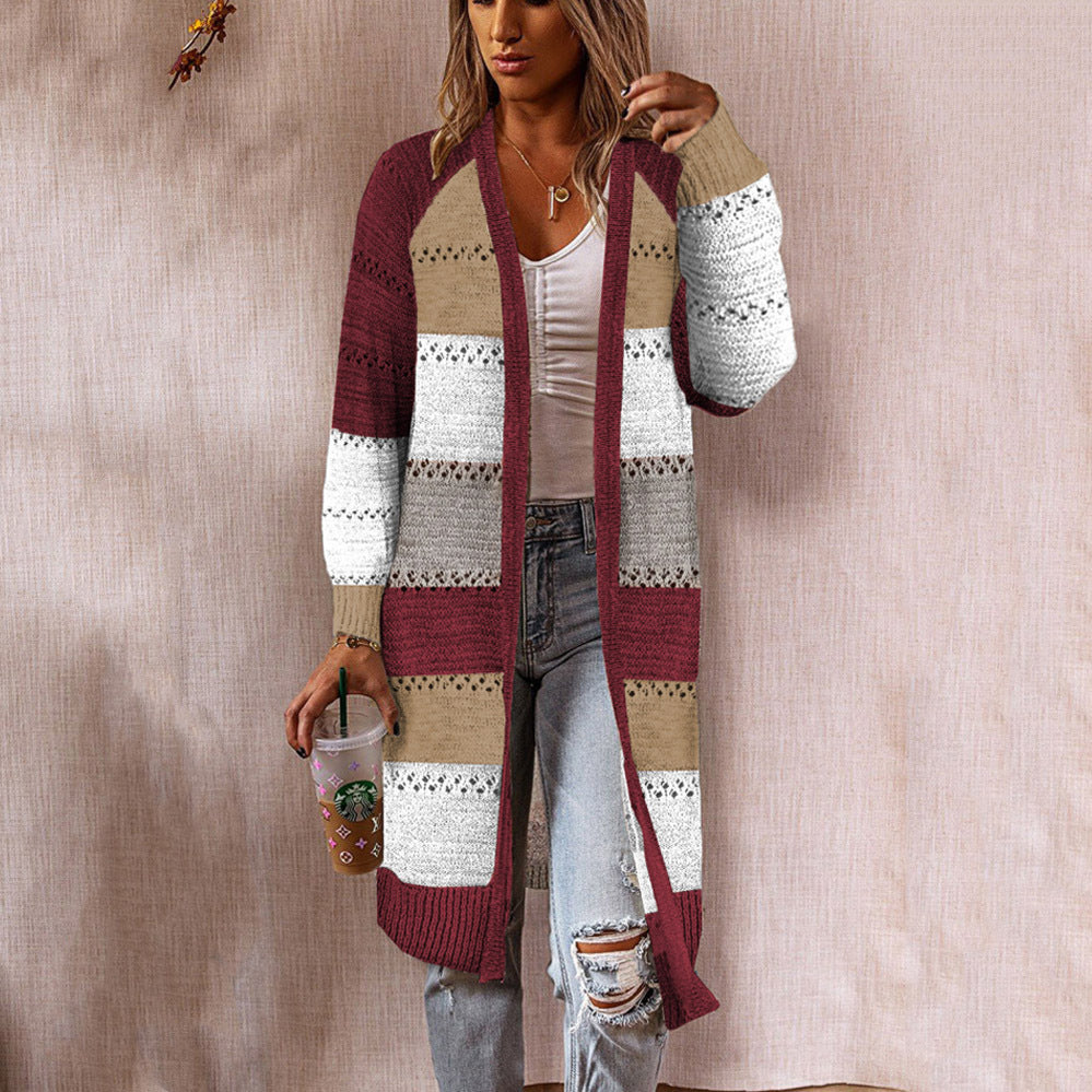 Women Long Sweater Cardigan