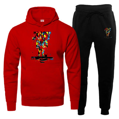 Men's Two Piece Joggers Tracksuit Set