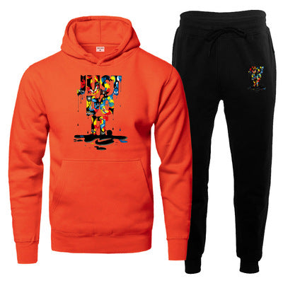 Men's Two Piece Joggers Tracksuit Set