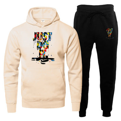 Men's Two Piece Joggers Tracksuit Set