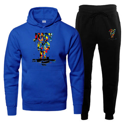 Men's Two Piece Joggers Tracksuit Set