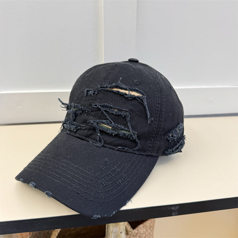 Ripped Soft Top Baseball Cap
