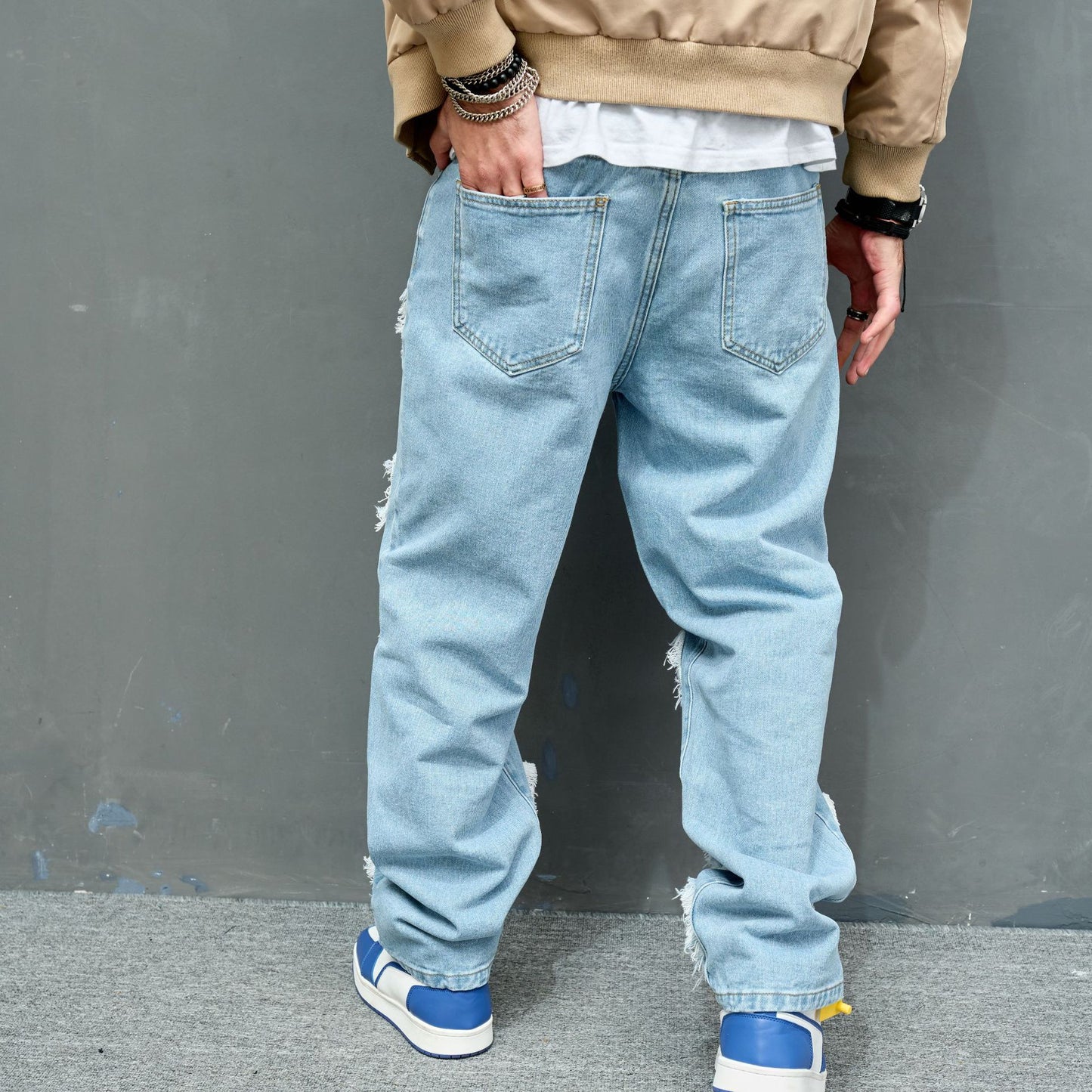 Men's Denim Slim Fit Pants