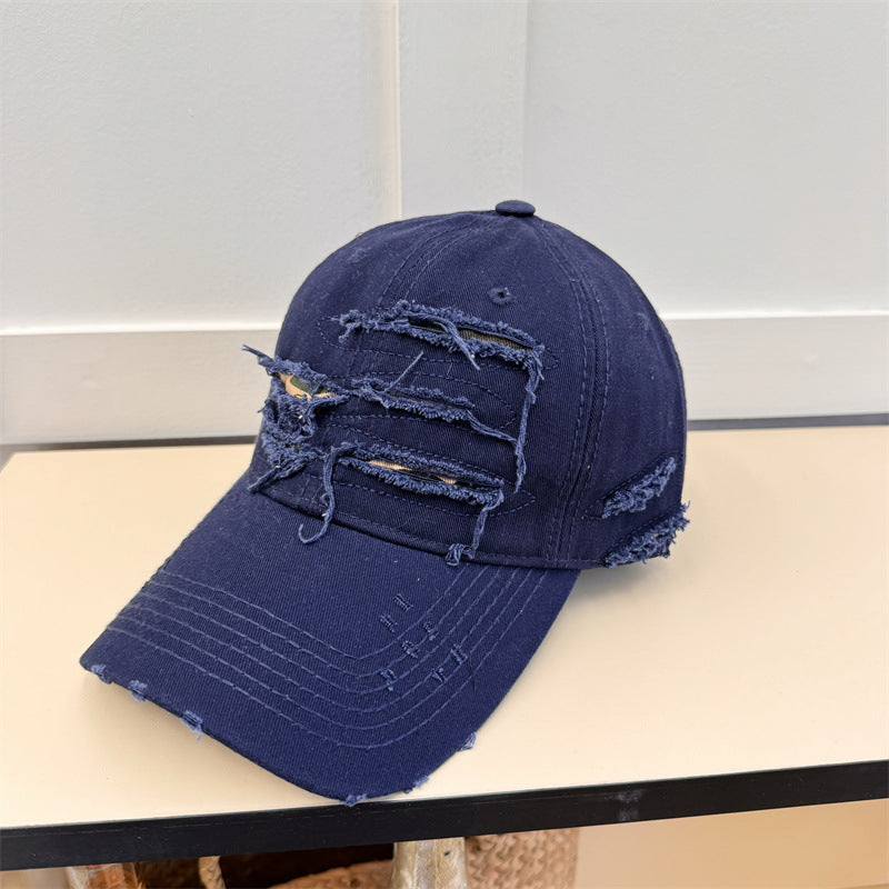 Ripped Soft Top Baseball Cap