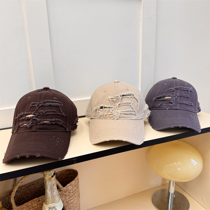 Ripped Soft Top Baseball Cap