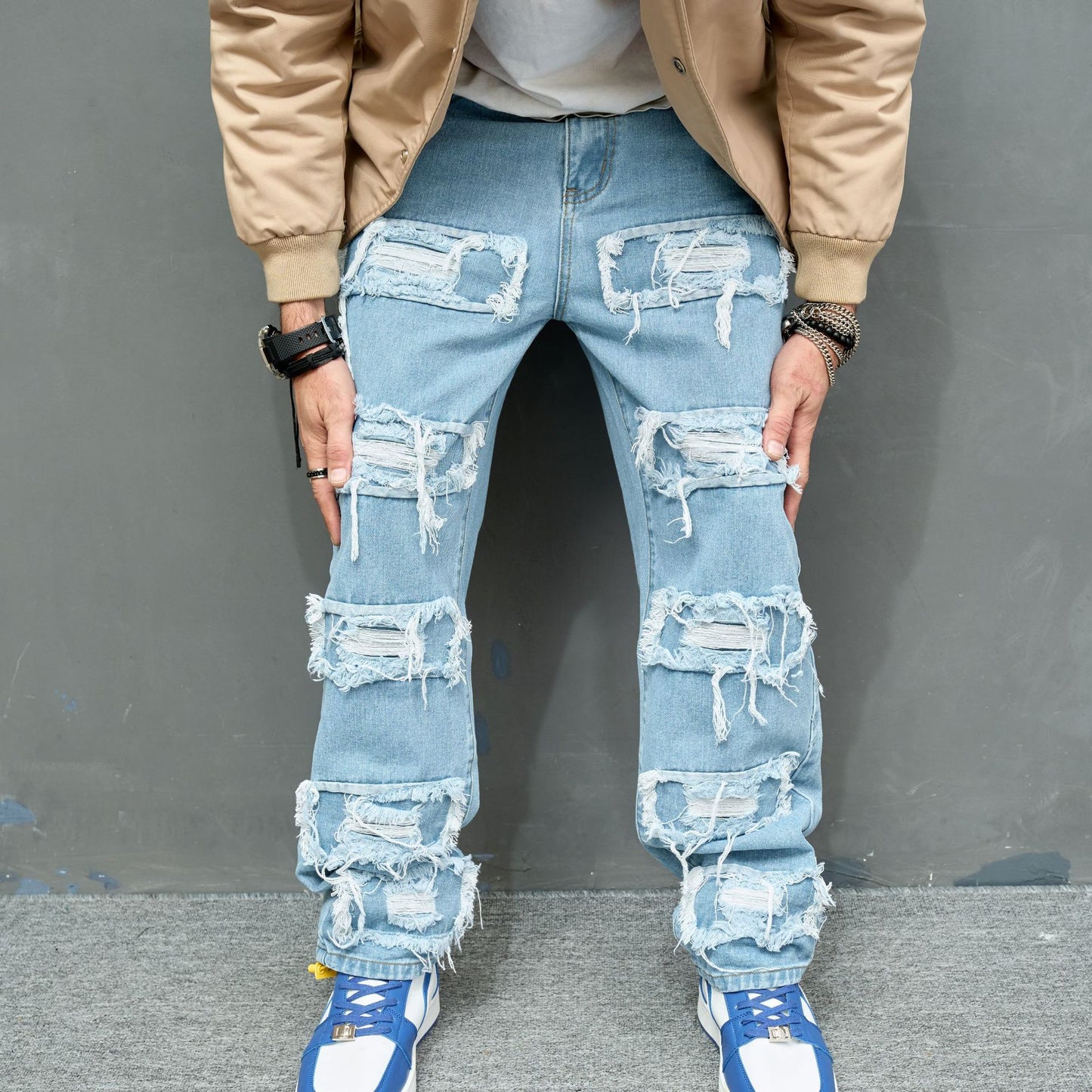 Men's Denim Slim Fit Pants