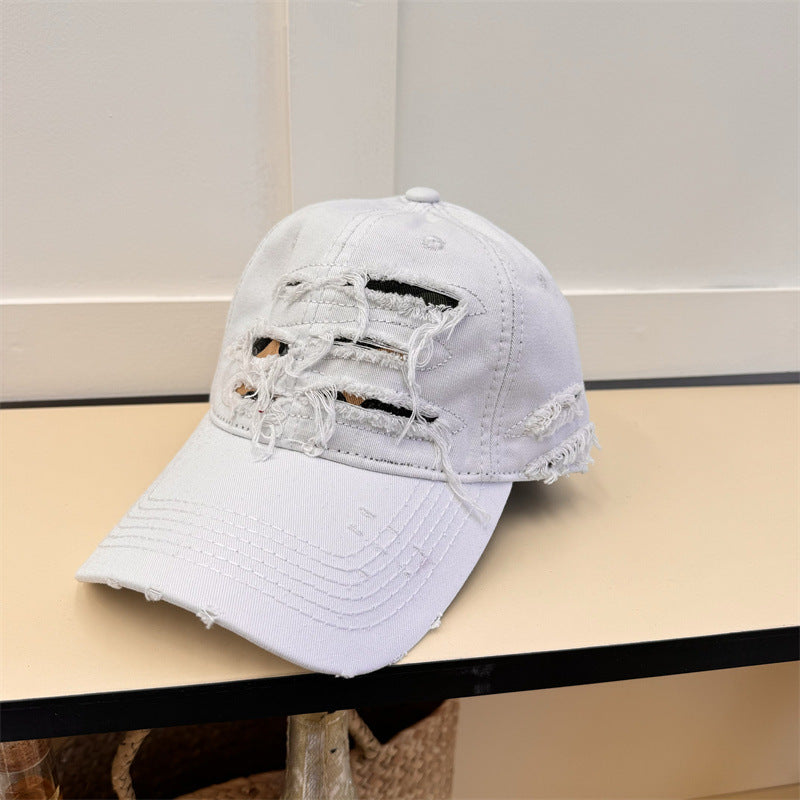 Ripped Soft Top Baseball Cap