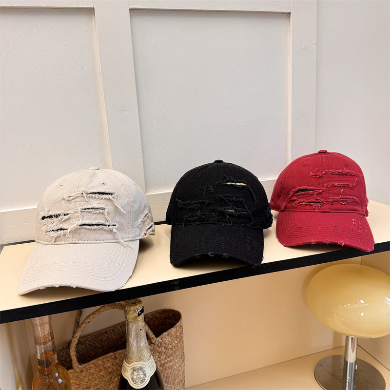Ripped Soft Top Baseball Cap
