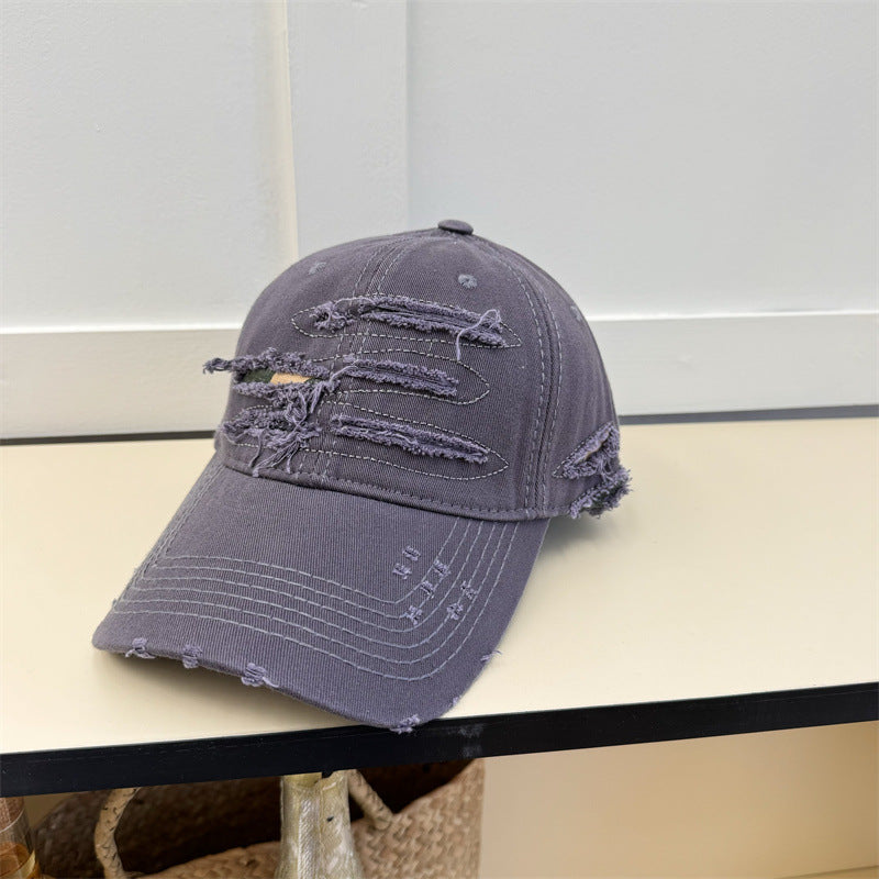 Ripped Soft Top Baseball Cap