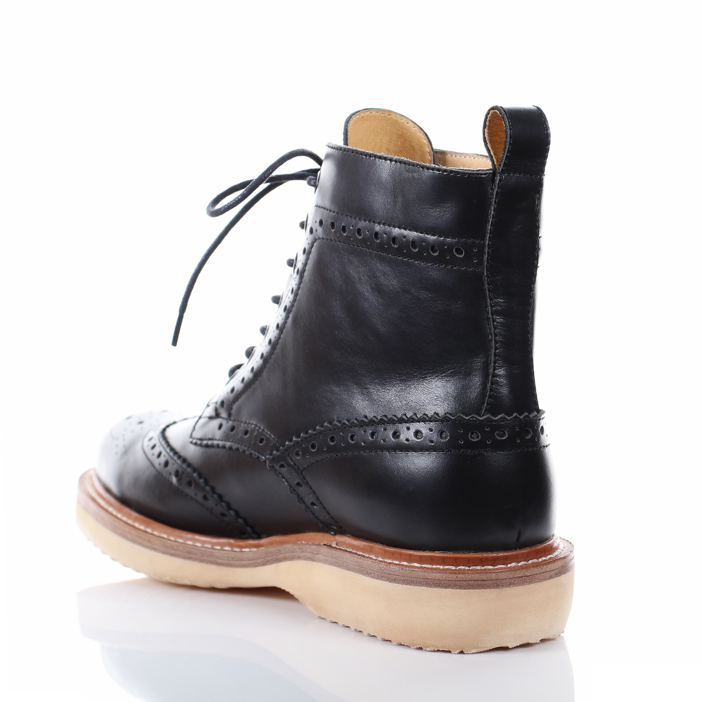 Men's Leather Oxford Boots