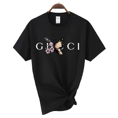 Letter Printed T Shirt