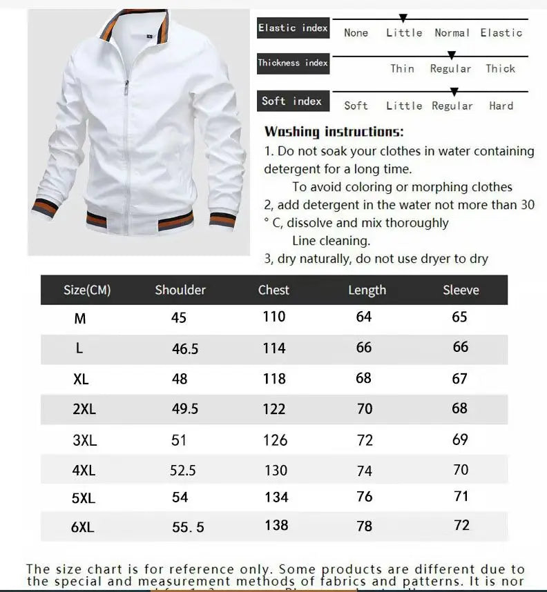 Men’s Windbreaker Jacket Casual Outdoor Fashion