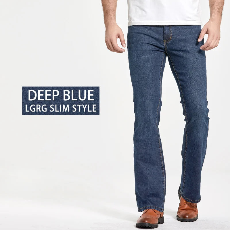 Men's B Cut Denim Slightly Flared