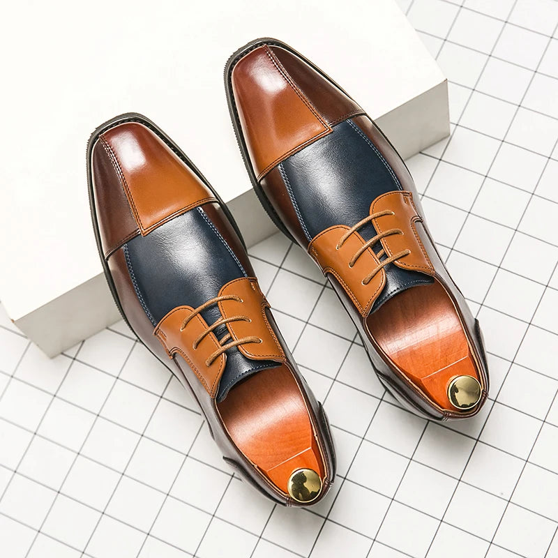 Men's Handmade Wingtip Oxford Shoes