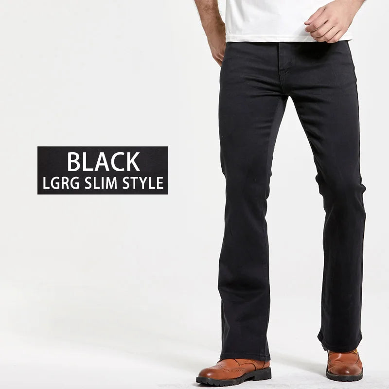Men's B Cut Denim Slightly Flared