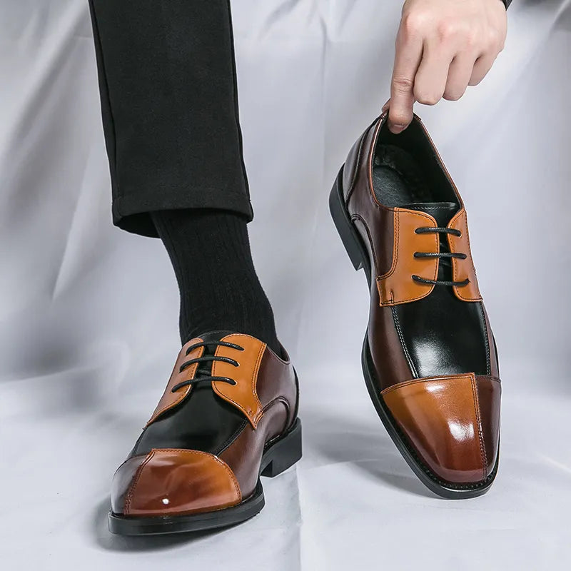 Men's Handmade Wingtip Oxford Shoes