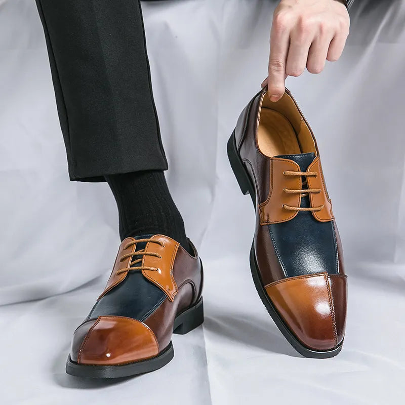 Men's Handmade Wingtip Oxford Shoes