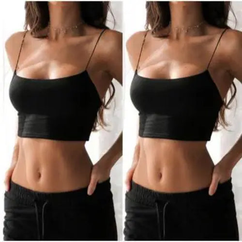Women Summer Camisole Crop Top