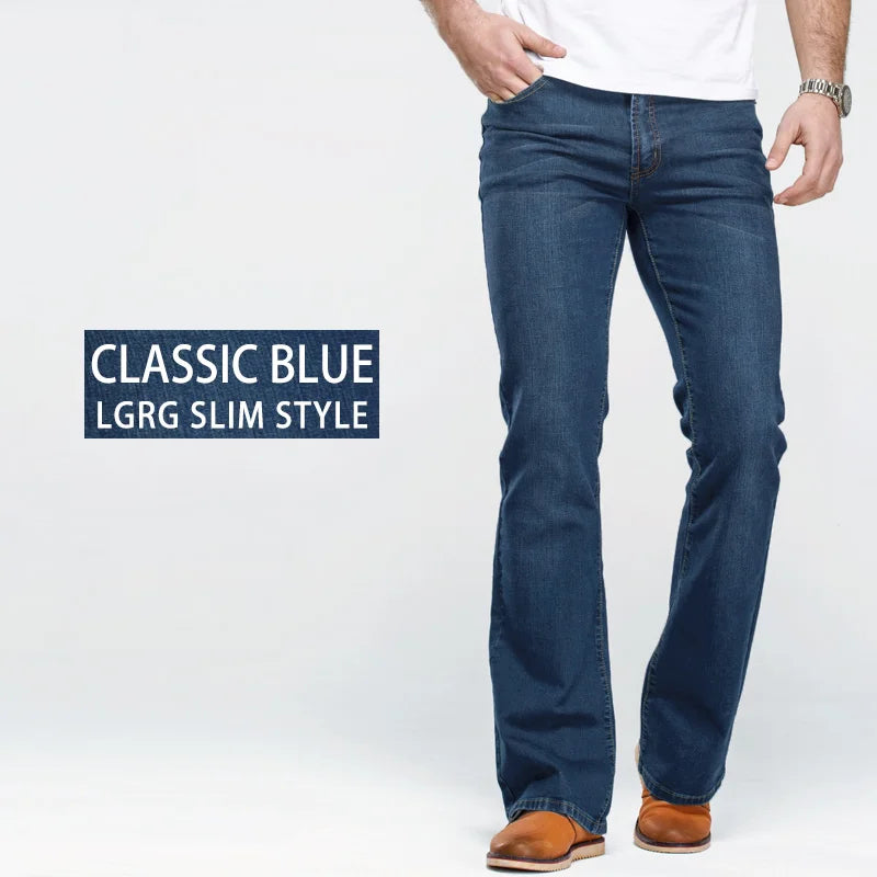 Men's B Cut Denim Slightly Flared