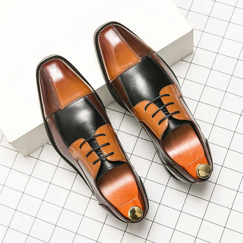 Men's Handmade Wingtip Oxford Shoes