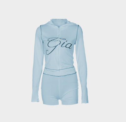 Women's Sexy Open Collar Polyester Long-sleeve Suit